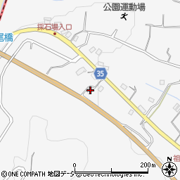 群馬県渋川市祖母島649-1周辺の地図