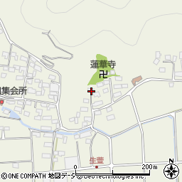 長野県千曲市生萱564周辺の地図