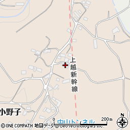 群馬県渋川市小野子528周辺の地図