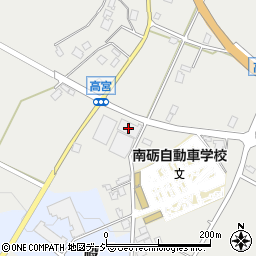 富山干柿組合直売所周辺の地図