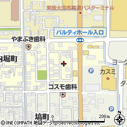 茨城県常陸太田市内堀町3549周辺の地図