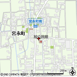 北國新聞販売株式会社　旭丘販売所周辺の地図