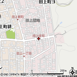 田上住宅周辺の地図