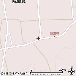 富山県南砺市院瀬見261周辺の地図