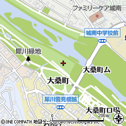石川県金沢市大桑町ム周辺の地図