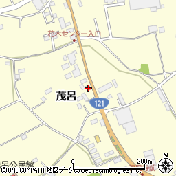 鹿沼警察署茂呂交番周辺の地図