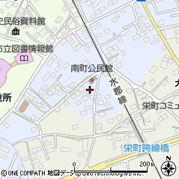 茨城県常陸大宮市南町1117-3周辺の地図