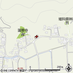 長野県千曲市生萱1021-1周辺の地図