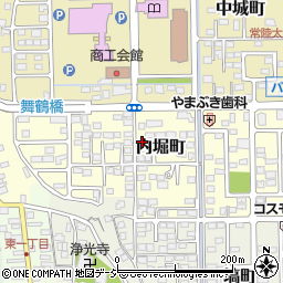 茨城県常陸太田市内堀町3258周辺の地図