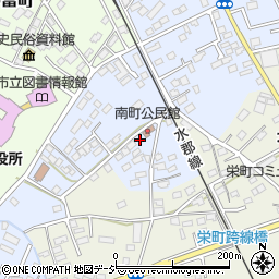 茨城県常陸大宮市南町1117周辺の地図