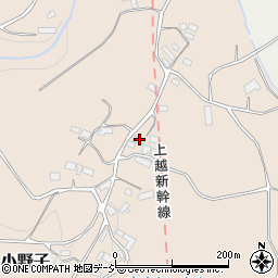 群馬県渋川市小野子525-1周辺の地図
