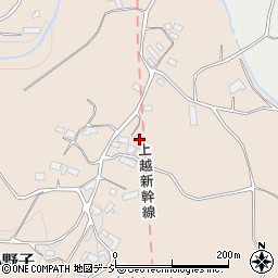 群馬県渋川市小野子527周辺の地図