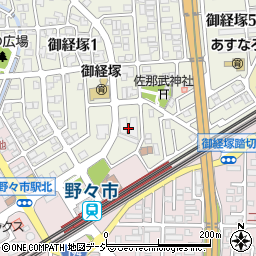 カネボウ御経塚グリーンマンション周辺の地図
