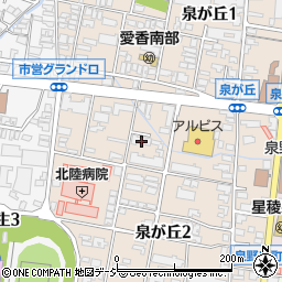 石川県金沢市泉が丘2丁目9-31周辺の地図