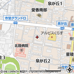 石川県金沢市泉が丘2丁目9-31周辺の地図