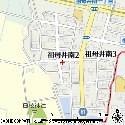 栃木県芳賀郡芳賀町祖母井南2丁目17-1周辺の地図
