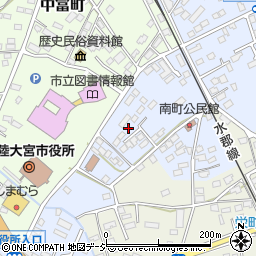 茨城県常陸大宮市南町1114周辺の地図