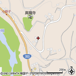 群馬県渋川市小野子1040周辺の地図