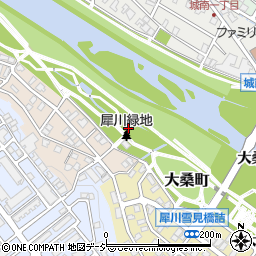 石川県金沢市大桑町ロ乙周辺の地図