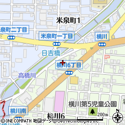 株式会社コトブキ金沢営業所周辺の地図