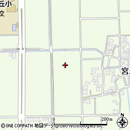 石川県白山市宮永町周辺の地図