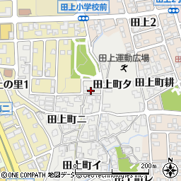 石川県金沢市田上町ニ78周辺の地図