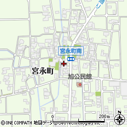 宮永町会館周辺の地図