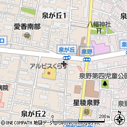 石川県金沢市泉が丘2丁目8-12周辺の地図