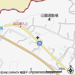 群馬県渋川市祖母島632-3周辺の地図