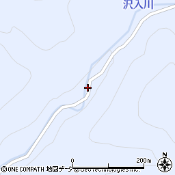 群馬県桐生市黒保根町上田沢945周辺の地図