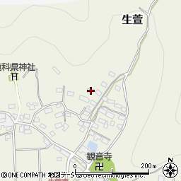 長野県千曲市生萱625周辺の地図