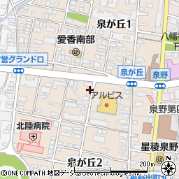 石川県金沢市泉が丘2丁目9-7周辺の地図