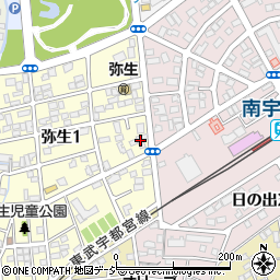 日本共産党栃木県中部地区委員会周辺の地図