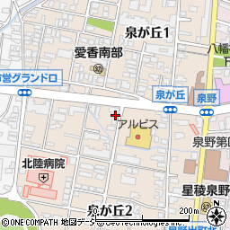 鹿島建設株式会社金沢営業所周辺の地図