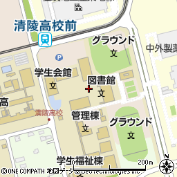 作新清原ホール周辺の地図