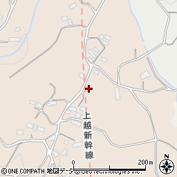 群馬県渋川市小野子573-1周辺の地図