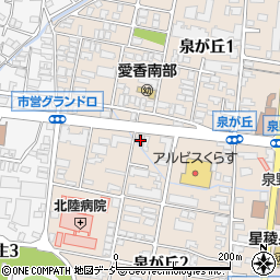 石川県金沢市泉が丘2丁目9-1周辺の地図