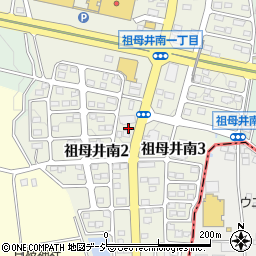 栃木県芳賀郡芳賀町祖母井南2丁目8周辺の地図