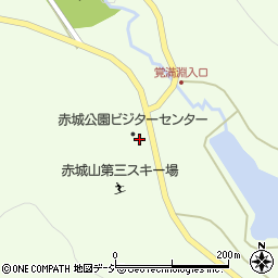 赤城山（県立赤城公園ビジターセンター）周辺の地図