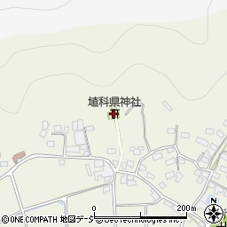 埴科県神社周辺の地図