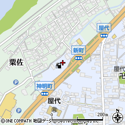 アポログループ・オブ・カンパニーズ吉田興産株式会社　セルフ更埴インター給油所周辺の地図