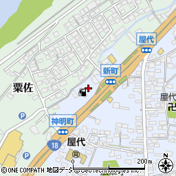 アポログループ・オブ・カンパニーズ吉田興産株式会社　セルフ更埴インター給油所周辺の地図