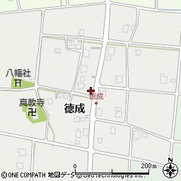 徳成自治会館周辺の地図