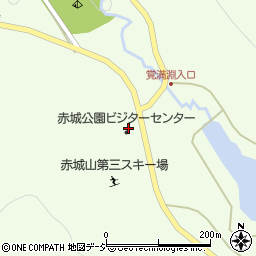 赤城ビジターセンター周辺の地図