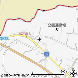 群馬県渋川市祖母島576-1周辺の地図