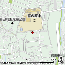 栃木県宇都宮市鶴田町394周辺の地図