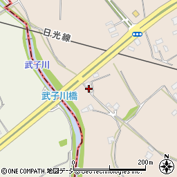 栃木県宇都宮市上欠町828-1周辺の地図