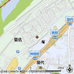 長野県千曲市粟佐1017周辺の地図
