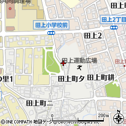 石川県金沢市田上町タ周辺の地図
