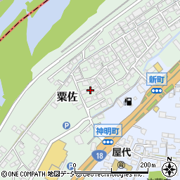 長野県千曲市粟佐1000周辺の地図
